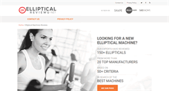 Desktop Screenshot of ellipticalreviews.net